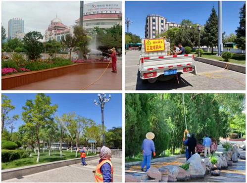 園林綠化大隊開展統防統治工作 鞏固綠色文明成果